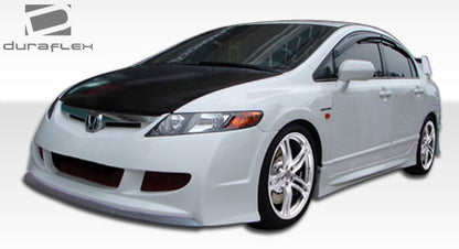 Extreme Dimensions Duraflex R-Spec Body Kit Compatible With 2006-2011 Honda Civic 4DR - 4 Piece - 104538