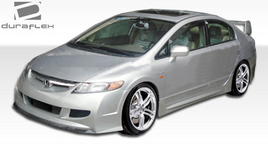 Extreme Dimensions Duraflex R-Spec Body Kit Compatible With 2006-2011 Honda Civic 4DR - 4 Piece - 104538