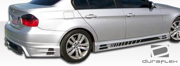 Extreme Dimensions Duraflex R-1 Side Skirts Compatible With 2006-2011 BMW 3 Series - 2 Piece - 105351