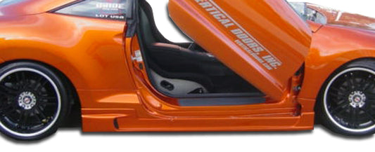 Extreme Dimensions Duraflex Demon Side Skirts Compatible With 2006-2012 Mitsubishi Eclipse - 2 Piece - 105250