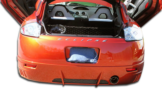 Extreme Dimensions Duraflex Racer Rear Lip Add On Spoiler Compatible With 2006-2008 Mitsubishi Eclipse - 1 Piece - 102274