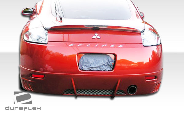 Extreme Dimensions Duraflex Racer Rear Lip Add On Spoiler Compatible With 2006-2008 Mitsubishi Eclipse - 1 Piece - 102274