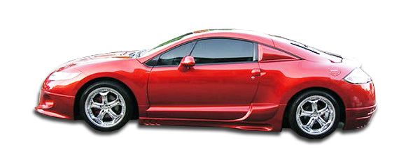Extreme Dimensions Duraflex Racer Side Skirts Compatible With 2006-2012 Mitsubishi Eclipse - 2 Piece - 102273