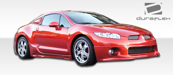 Extreme Dimensions Duraflex Racer Side Skirts Compatible With 2006-2012 Mitsubishi Eclipse - 2 Piece - 102273