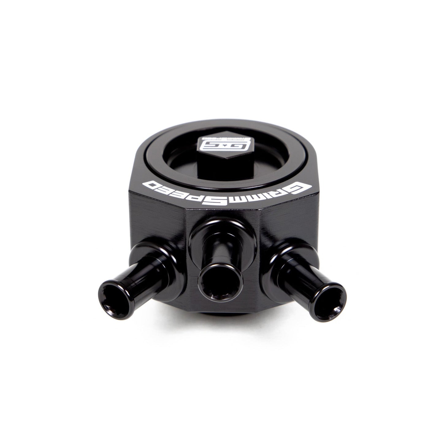 GrimmSpeed Air/Oil Separator - Black - 2008-14 Subaru WRX, 2005-09 Subaru Legacy GT GRM078016