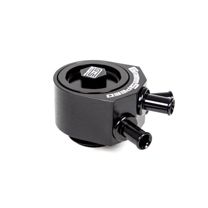 GrimmSpeed Air/Oil Separator - Black - 2002-07 Subaru WRX, 2004-21 Subaru STI GRM078006