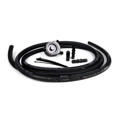 GrimmSpeed Air/Oil Separator - Black - 2002-07 Subaru WRX, 2004-21 Subaru STI GRM078006