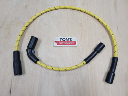 Cloth Braided Replacement 8mm Plug Wires Harley Sportster 2007+ 48 72 883 1200