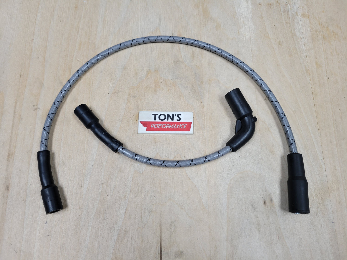 Cloth Braided Replacement 8mm Plug Wires Harley Sportster 2007+ 48 72 883 1200