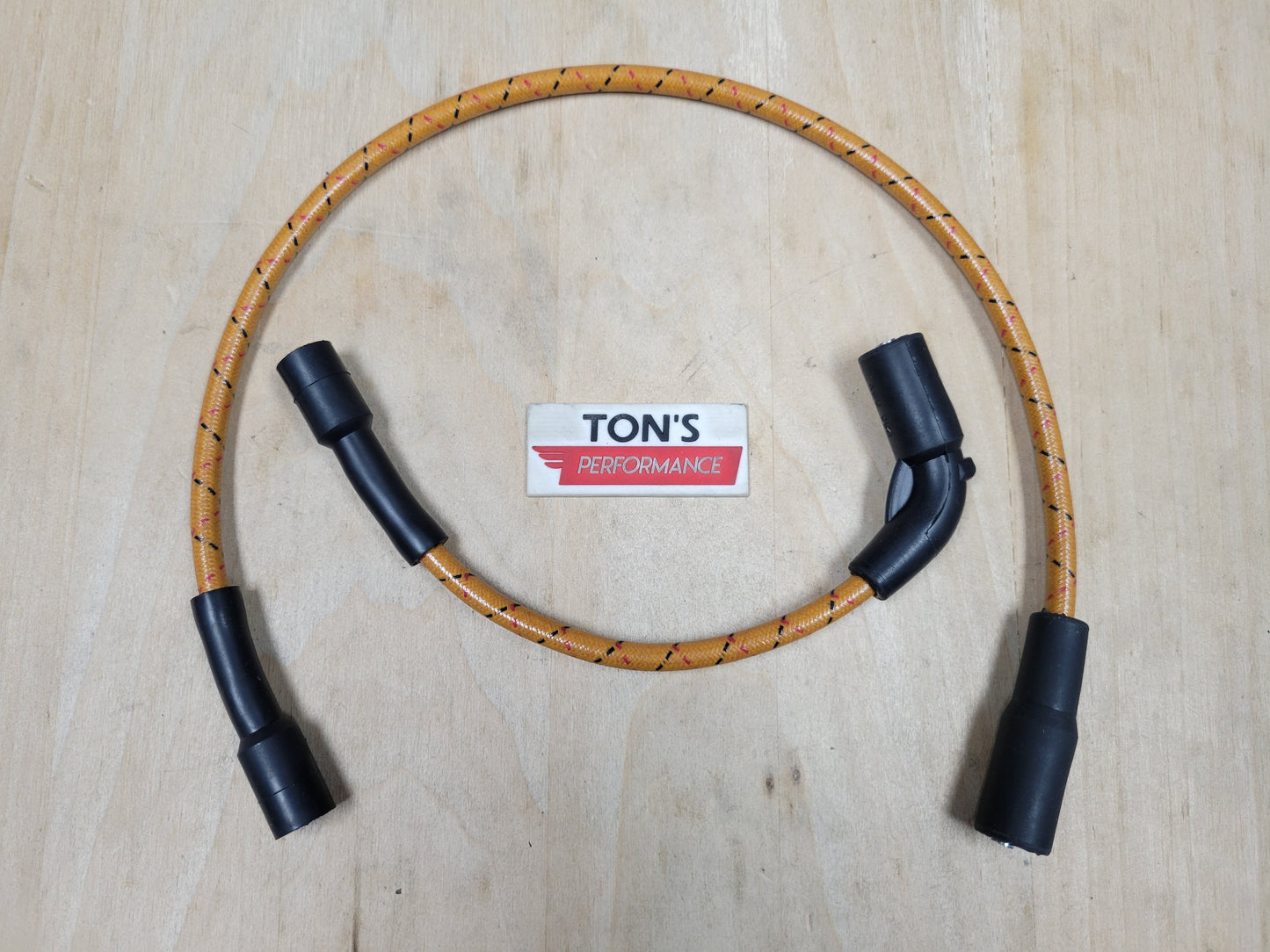 Cloth Braided Replacement 8mm Plug Wires Harley Sportster 2007+ 48 72 883 1200