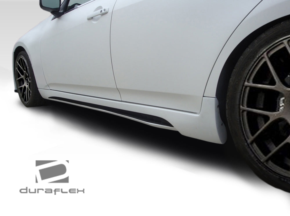 Extreme Dimensions Duraflex Elite Side Skirts Compatible With 2007-2013 Infiniti G Sedan - 2 Piece - 107667