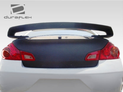 Extreme Dimensions Duraflex Elite Wing Spoiler Compatible With 2007-2013 Infiniti G Sedan - 1 Piece - 107669