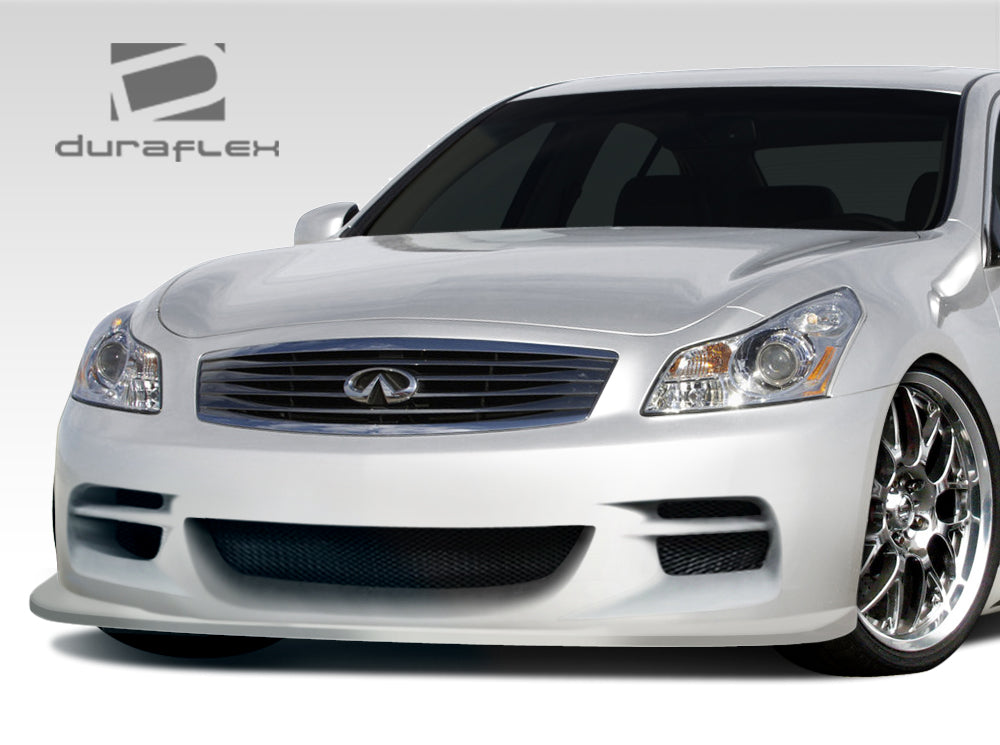 Extreme Dimensions Duraflex TS-1 Front Bumper Cover Compatible With 2007-2009 Infiniti G Sedan - 1 Piece - 107672