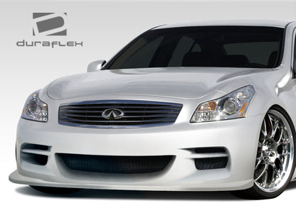 Extreme Dimensions Duraflex TS-1 Front Bumper Cover Compatible With 2007-2009 Infiniti G Sedan - 1 Piece - 107672