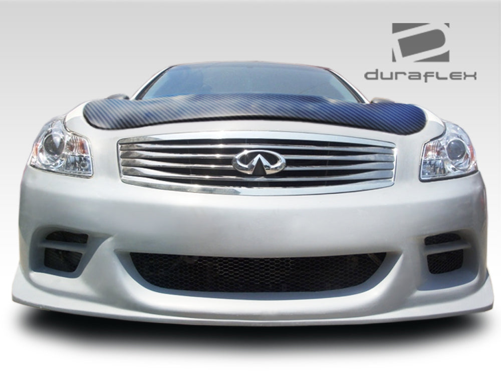 Extreme Dimensions Duraflex TS-1 Front Bumper Cover Compatible With 2007-2009 Infiniti G Sedan - 1 Piece - 107672