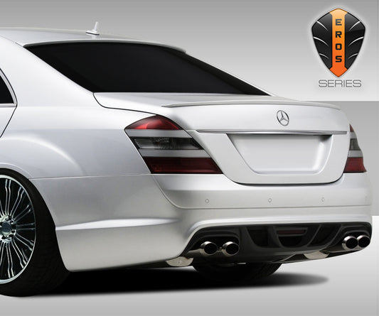 Extreme Dimensions Duraflex Eros Version 2 Rear Bumper Cover Compatible With 2007-2009 Mercedes S Class - 1 Piece - 107794