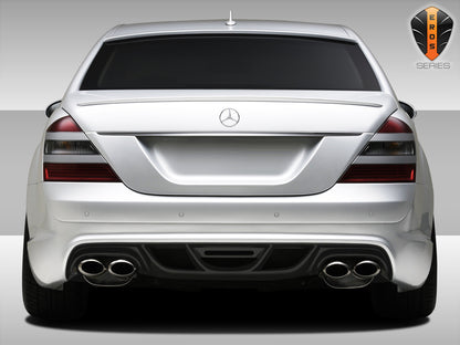 Extreme Dimensions Duraflex Eros Version 2 Rear Bumper Cover Compatible With 2007-2009 Mercedes S Class - 1 Piece - 107794