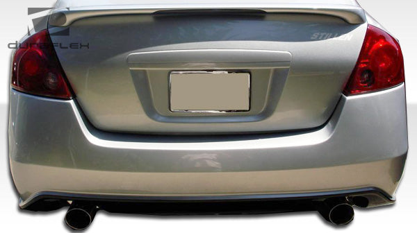 Extreme Dimensions Duraflex Sigma Rear Bumper Cover Compatible With 2007-2012 Nissan Altima - 1 Piece - 105684