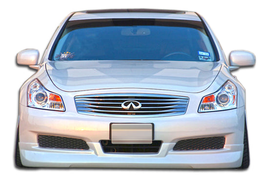 Extreme Dimensions Duraflex GT Spec Front Lip Spoiler Compatible With 2007-2009 Infiniti G Sedan - 1 Piece - 105950