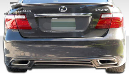 Extreme Dimensions Duraflex W-1 Rear Lip Add On Spoiler Compatible With 2007-2009 Lexus LS - Lexus - 1 Piece - 105673