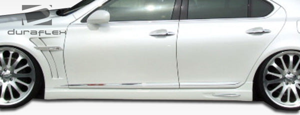Extreme Dimensions Duraflex W-1 Side Skirts Compatible With 2007-2012 Lexus LS - Lexus - 2 Piece - 105672