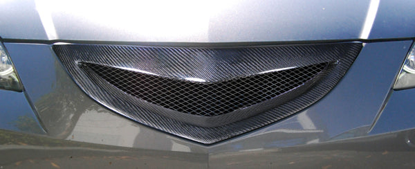 Carbon Creations Open Mouth Grille Compatible With 2004-2009 Mazda 3 - 1 Piece - 105030