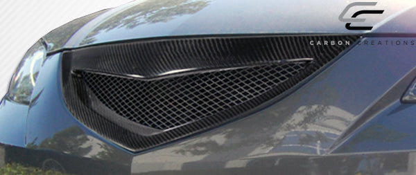 Carbon Creations Open Mouth Grille Compatible With 2004-2009 Mazda 3 - 1 Piece - 105030