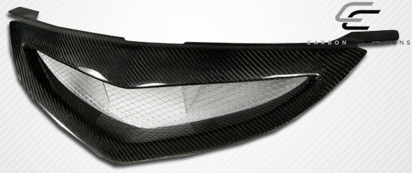 Carbon Creations Open Mouth Grille Compatible With 2004-2009 Mazda 3 - 1 Piece - 105030