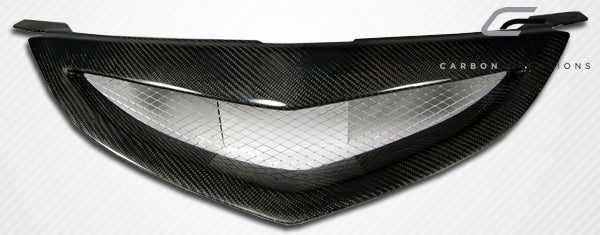Carbon Creations Open Mouth Grille Compatible With 2004-2009 Mazda 3 - 1 Piece - 105030