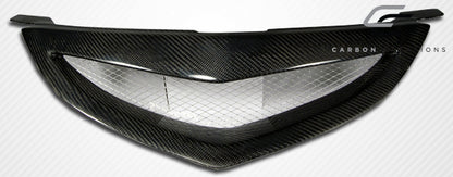 Carbon Creations Open Mouth Grille Compatible With 2004-2009 Mazda 3 - 1 Piece - 105030