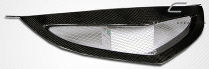 Carbon Creations Open Mouth Grille Compatible With 2004-2009 Mazda 3 - 1 Piece - 105030