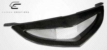 Carbon Creations Open Mouth Grille Compatible With 2004-2009 Mazda 3 - 1 Piece - 105030