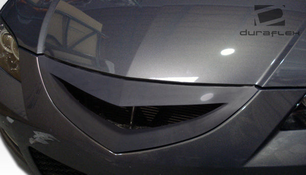 Extreme Dimensions Duraflex Open Mouth Grille Compatible With 2004-2009 Mazda 3 - 1 Piece - 105029