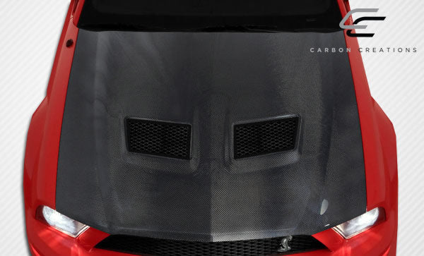 Carbon Creations OEM Look Hood Compatible With 2005-2009 Ford Mustang Cobra - 1 Piece - 104999