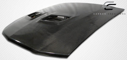 Carbon Creations OEM Look Hood Compatible With 2005-2009 Ford Mustang Cobra - 1 Piece - 104999
