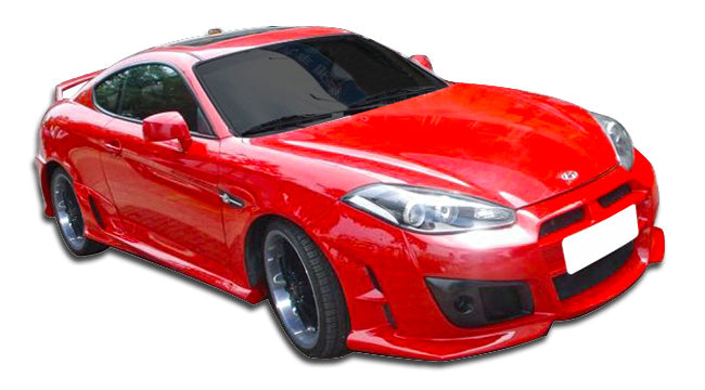 Extreme Dimensions Duraflex Adonis Front Bumper Cover Compatible With 2007-2008 Hyundai Tiburon - 3 Piece - 107443