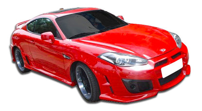 Extreme Dimensions Duraflex Adonis Front Bumper Cover Compatible With 2007-2008 Hyundai Tiburon - 3 Piece - 107443