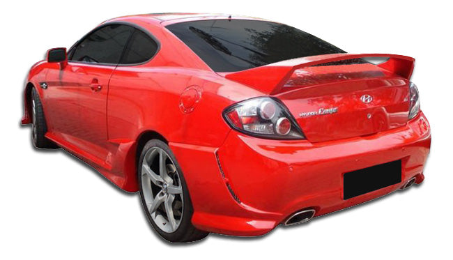 Extreme Dimensions Duraflex Adonis Rear Lip Add On Spoiler Compatible With 2007-2008 Hyundai Tiburon - 2 Piece - 107445