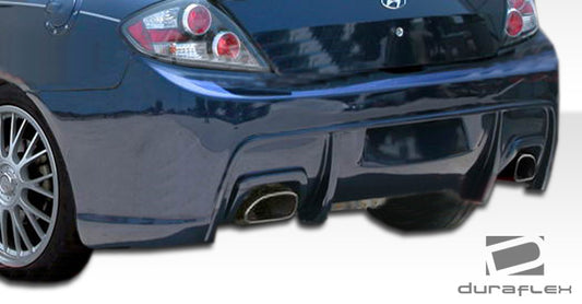 Extreme Dimensions Duraflex Spec-R Rear Bumper Cover Compatible With 2007-2008 Hyundai Tiburon - 1 Piece - 106003