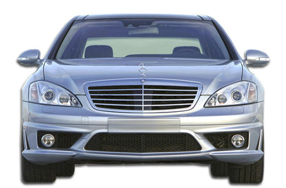 Extreme Dimensions Duraflex S65 Look Front Bumper Cover Compatible With 2007-2009 Mercedes S Class - 1 Piece - 107201