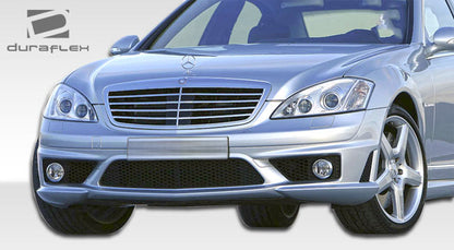 Extreme Dimensions Duraflex S65 Look Front Bumper Cover Compatible With 2007-2009 Mercedes S Class - 1 Piece - 107201