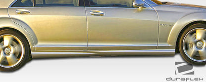 Extreme Dimensions Duraflex S65 Look Side Skirts Compatible With 2007-2013 Mercedes S Class - 2 Piece - 107202