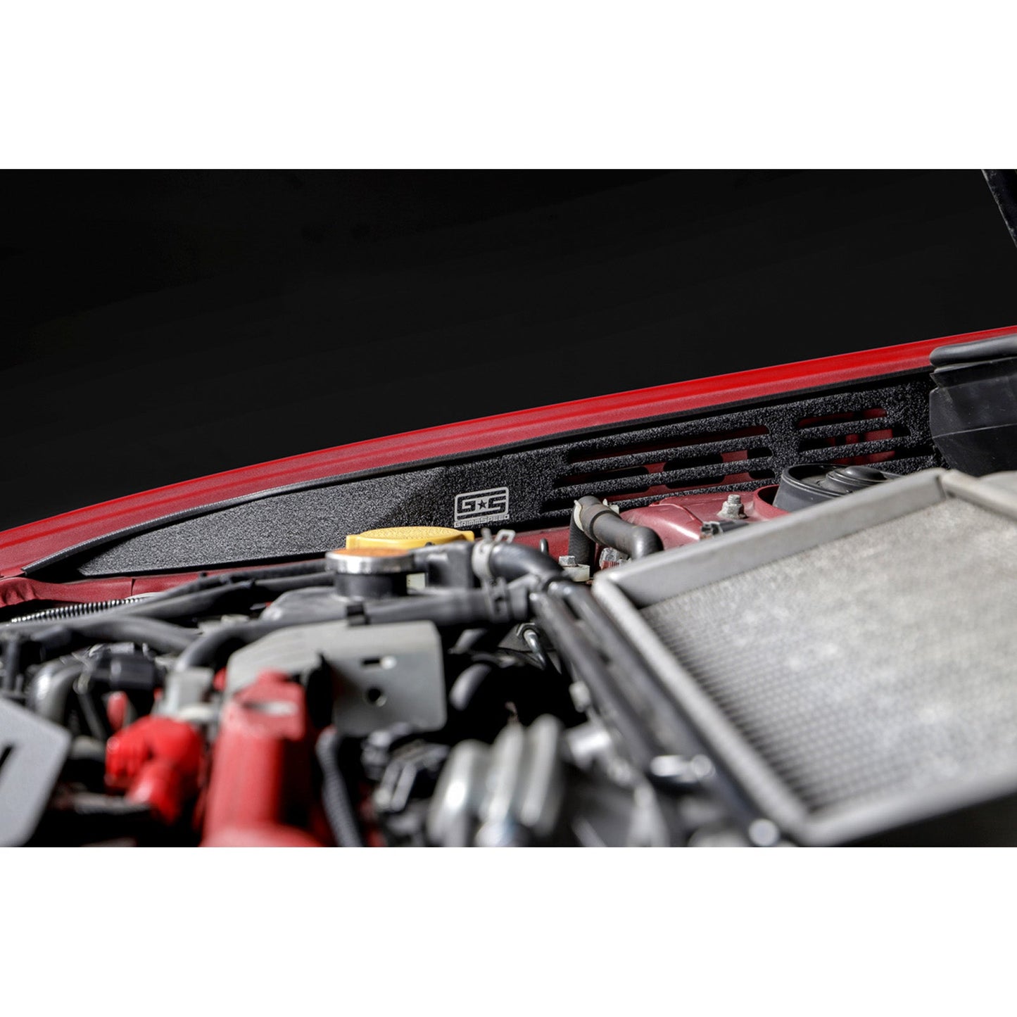 GrimmSpeed Fender Shrouds - Black - 2008-14 Subaru WRX/STI GRM096058