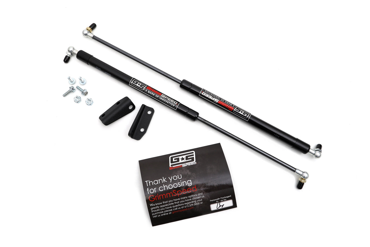 GrimmSpeed High-Lift Hood Struts - 2008-14 Subaru WRX/STI GRM097029