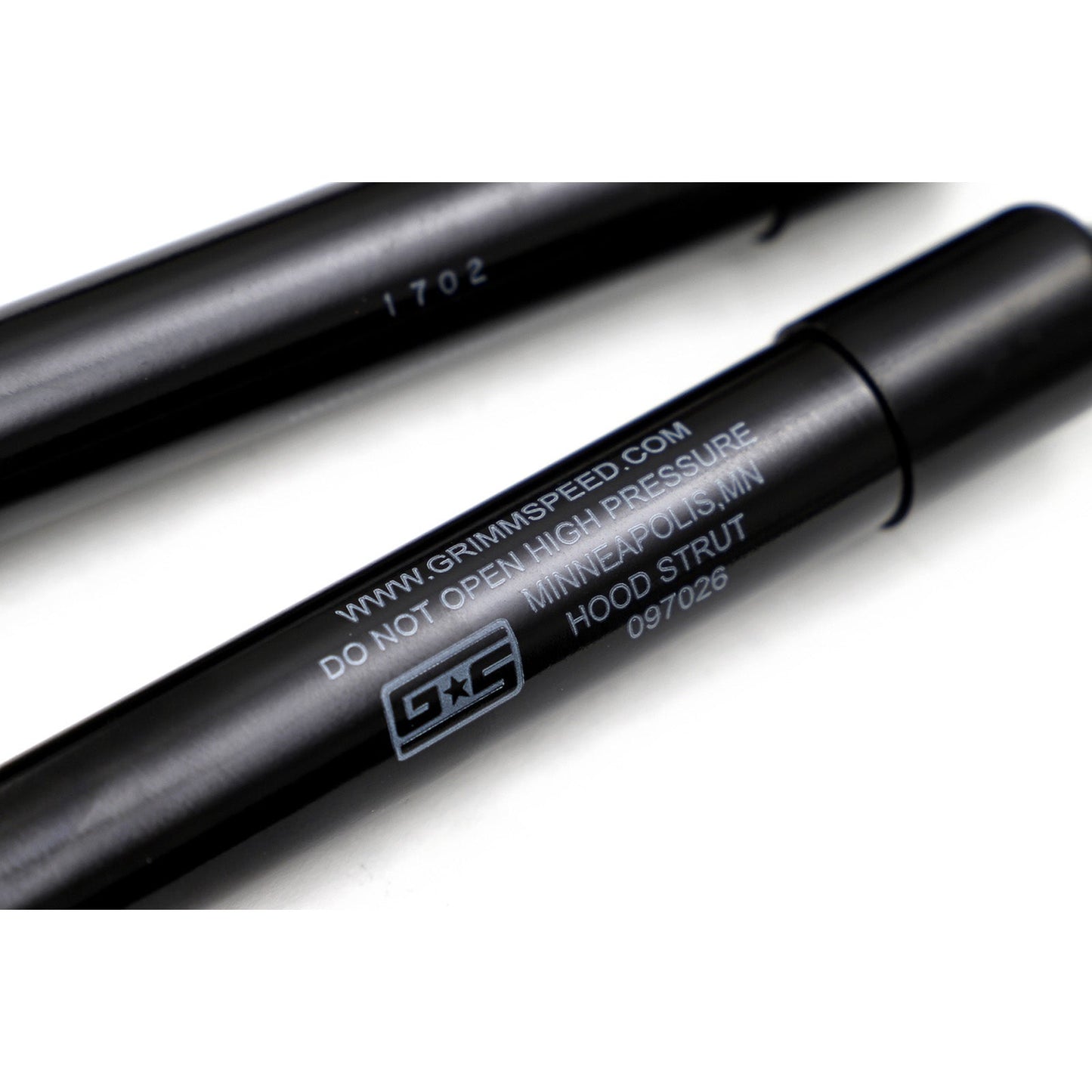 GrimmSpeed High-Lift Hood Struts - 2008-14 Subaru WRX/STI GRM097029