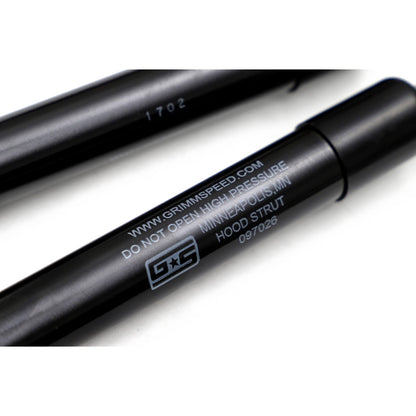 GrimmSpeed High-Lift Hood Struts - 2008-14 Subaru WRX/STI GRM097029