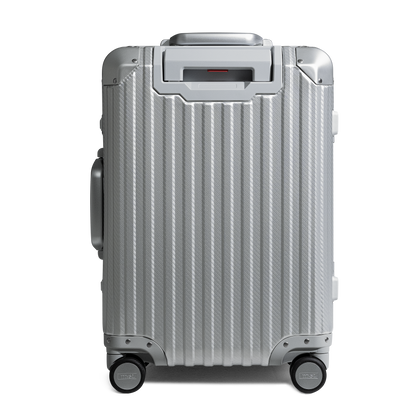 TREVA Aluminum Suitcase Silver