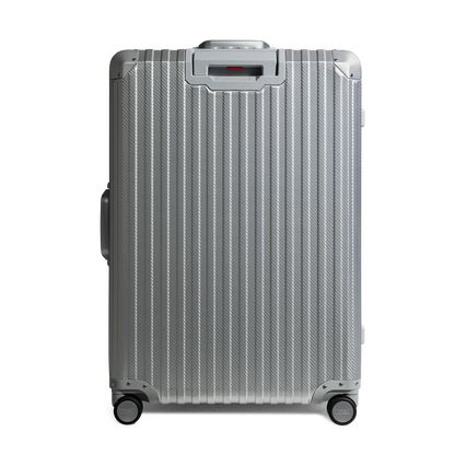 TREVA Aluminum Suitcase Silver
