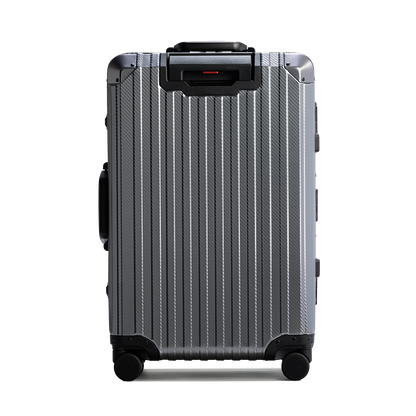 TREVA Aluminum Suitcase Gunmetal