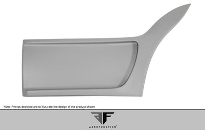 Aero Function AF-3 Wide Body Rear Door Cap Compatible With 2008-2014 BMW X6 - 2 Piece - 107933